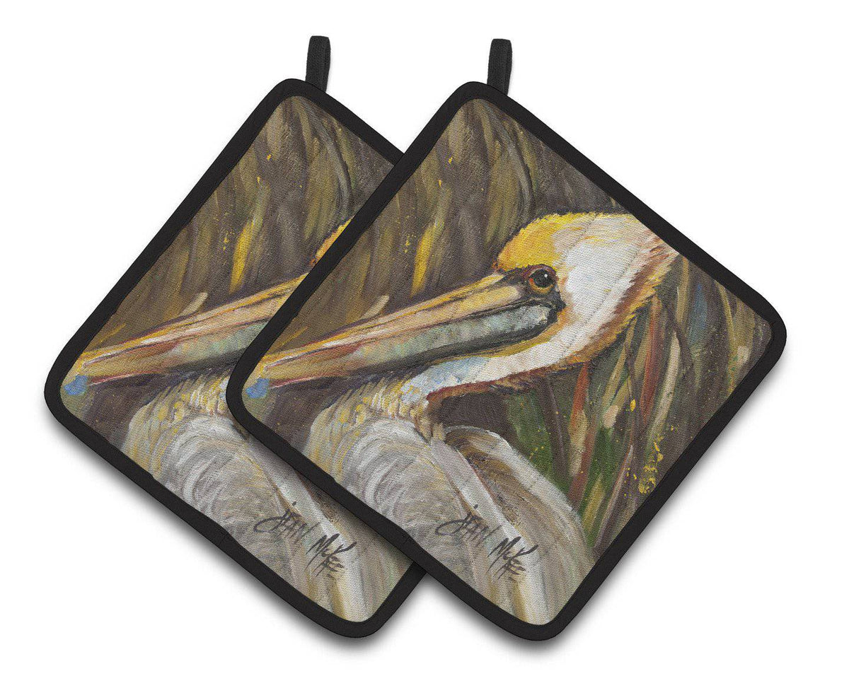 Pelican lookin East Pair of Pot Holders JMK1217PTHD - the-store.com