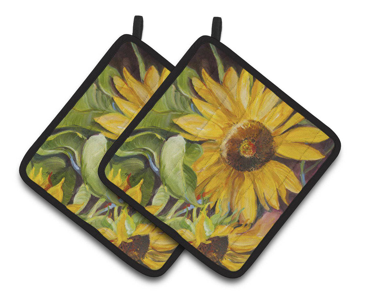 Sunflowers Pair of Pot Holders JMK1265PTHD - the-store.com