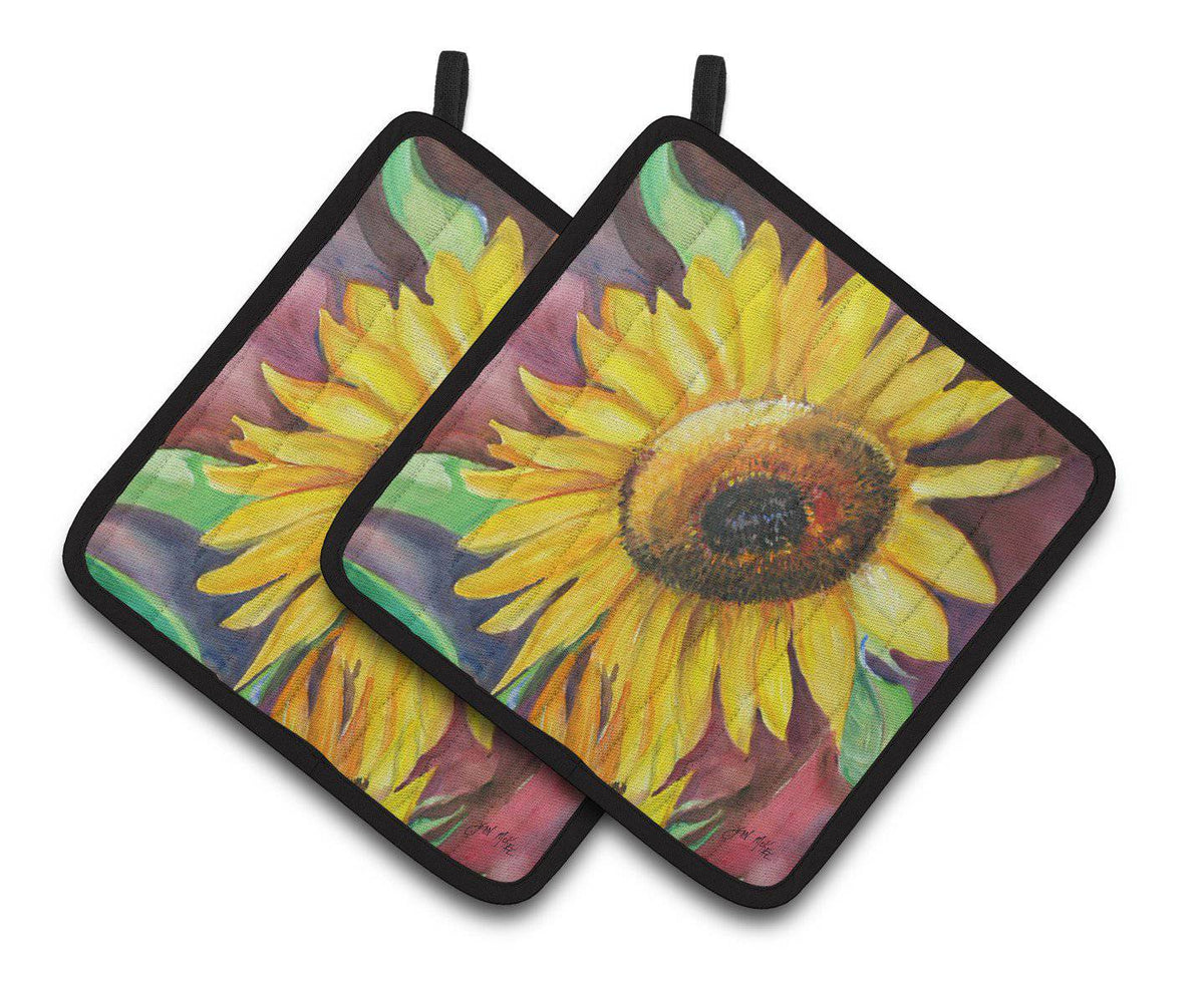 Sunflowers Pair of Pot Holders JMK1268PTHD - the-store.com