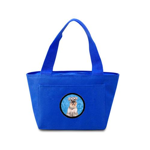 Schnauzer Zippered Insulated School Washable and Stylish Lunch Bag Cooler KJ1229BU-8808 by Caroline&#39;s Treasures