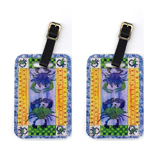 Pair of Crab Luggage Tags by Caroline&#39;s Treasures