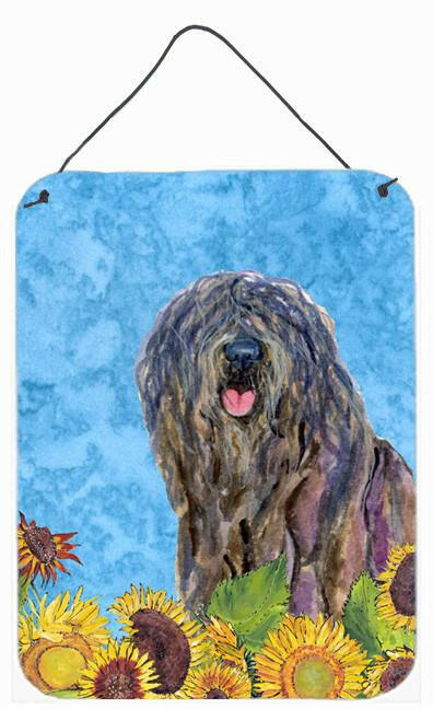 Bergamasco Sheepdog Aluminium Metal Wall or Door Hanging Prints by Caroline's Treasures