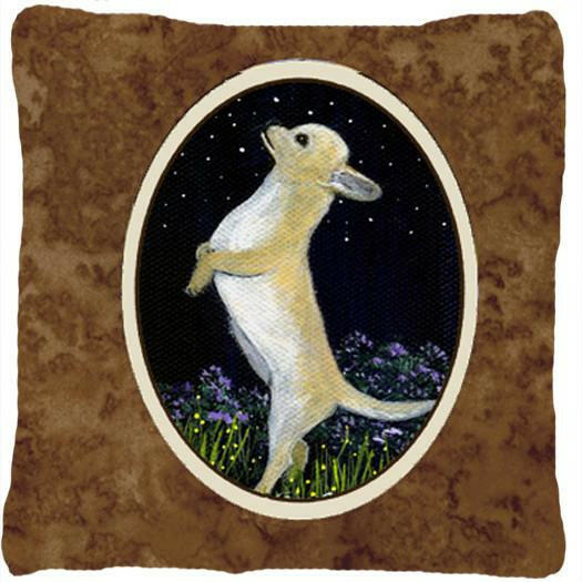 Chihuahua Decorative   Canvas Fabric Pillow by Caroline&#39;s Treasures