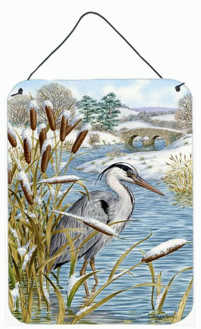 Blue Heron Wall or Door Hanging Prints ASA2057DS1216 by Caroline&#39;s Treasures