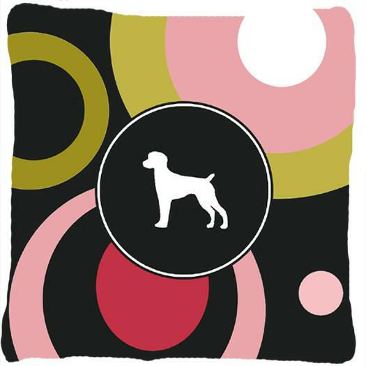 German Shorthaired Pointer Decorative   Canvas Fabric Pillow by Caroline's Treasures