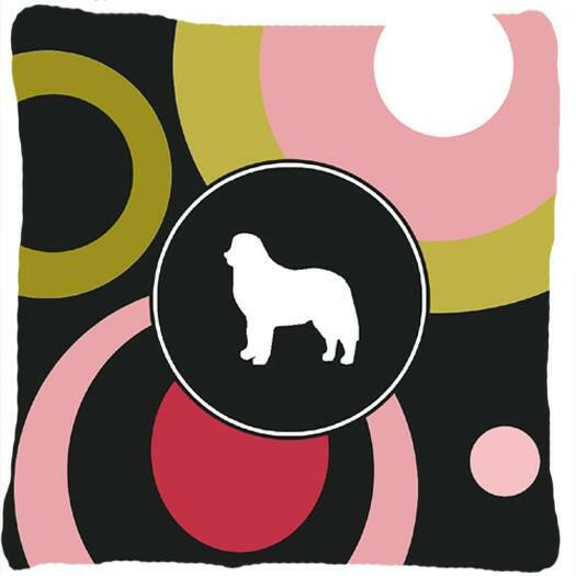 Bernese Mountain Dog Decorative   Canvas Fabric Pillow by Caroline's Treasures