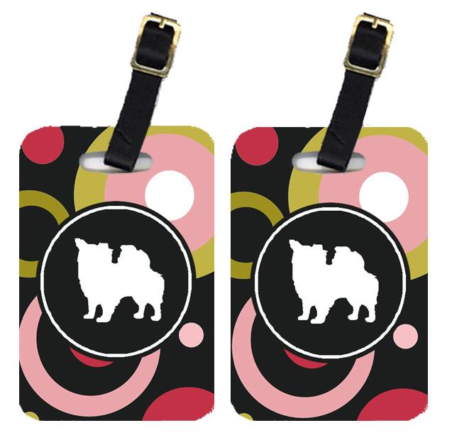 Pair of 2 Chihuahua Luggage Tags by Caroline&#39;s Treasures