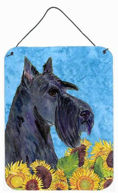 Scottish Terrier Aluminium Metal Wall or Door Hanging Prints by Caroline's Treasures