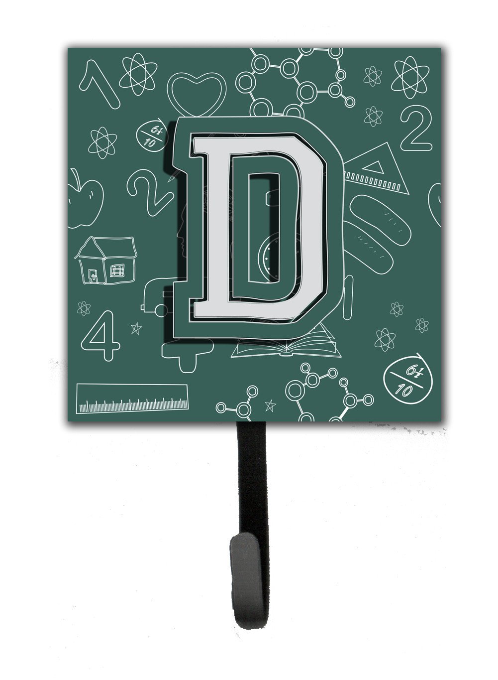 Letter D Back to School Initial Leash or Key Holder CJ2010-DSH4 by Caroline's Treasures