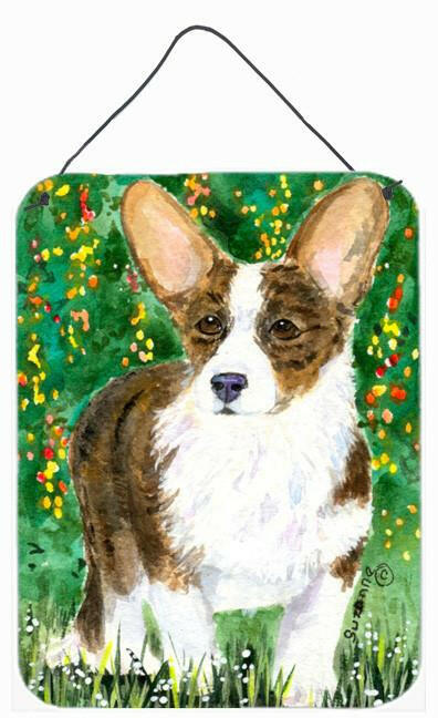 Corgi Aluminium Metal Wall or Door Hanging Prints by Caroline&#39;s Treasures