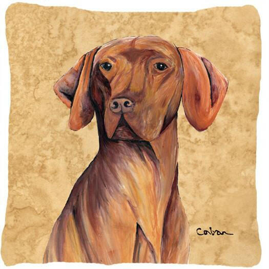 Vizsla Decorative   Canvas Fabric Pillow by Caroline's Treasures