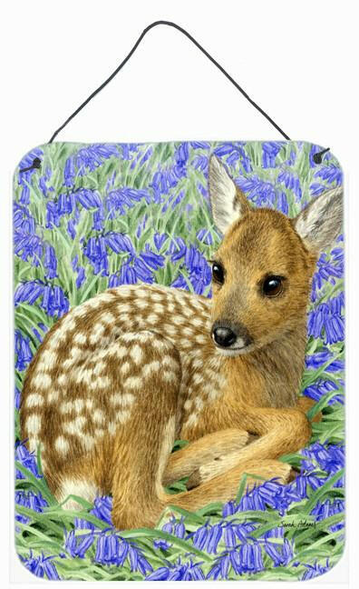 Deer Fawn Wall or Door Hanging Prints ASA2082DS1216 by Caroline&#39;s Treasures