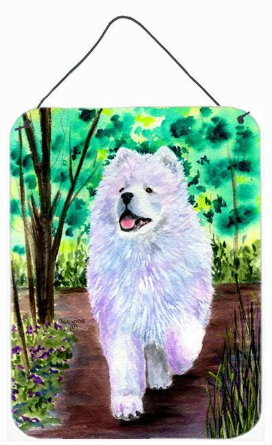 Samoyed Aluminium Metal Wall or Door Hanging Prints by Caroline's Treasures