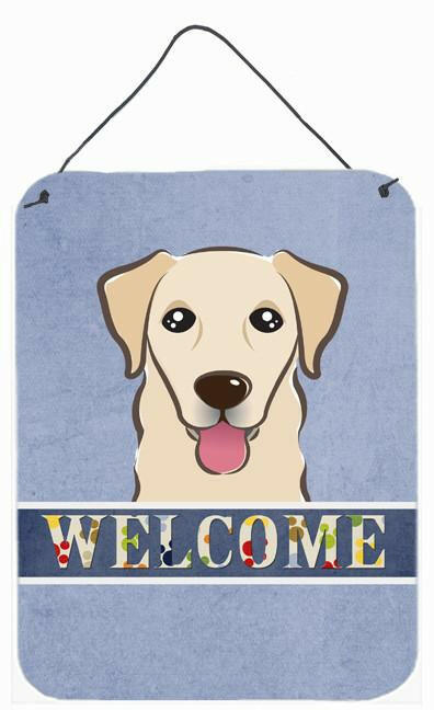 Golden Retriever Welcome Wall or Door Hanging Prints BB1438DS1216 by Caroline's Treasures