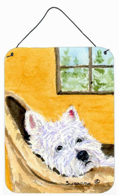 Westie Aluminium Metal Wall or Door Hanging Prints by Caroline&#39;s Treasures