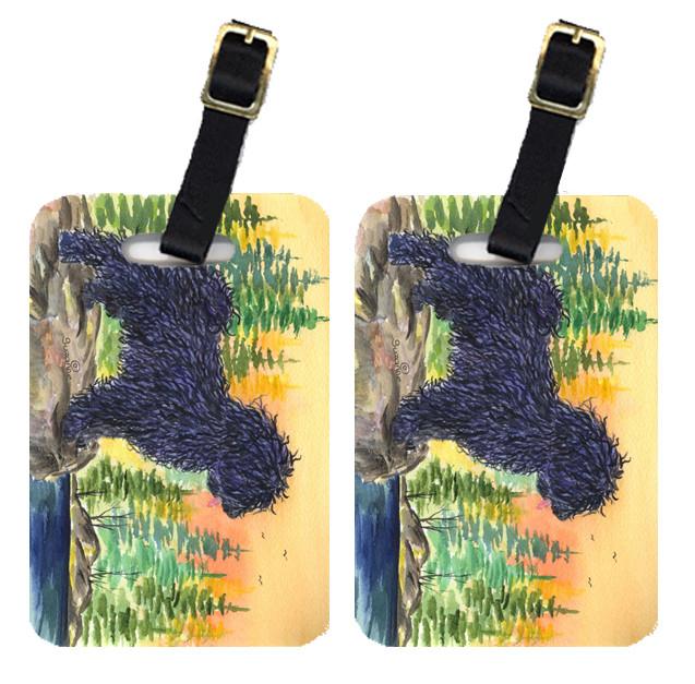 Pair of 2 Puli Luggage Tags by Caroline&#39;s Treasures