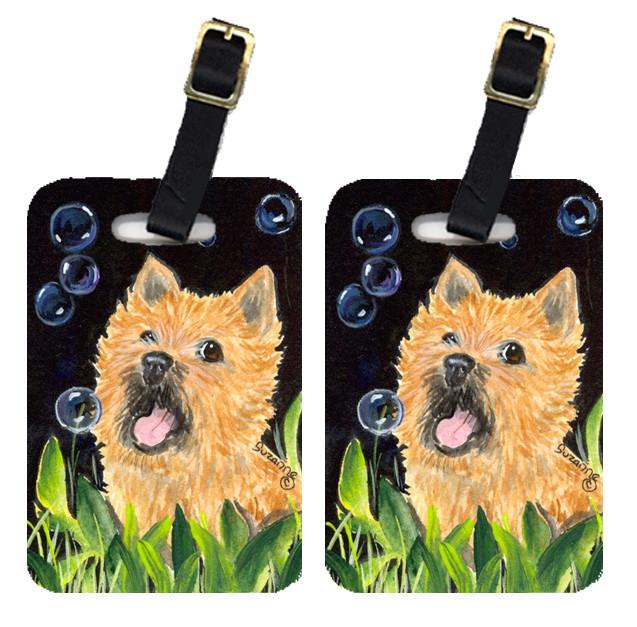 Pair of 2 Cairn Terrier Luggage Tags by Caroline&#39;s Treasures