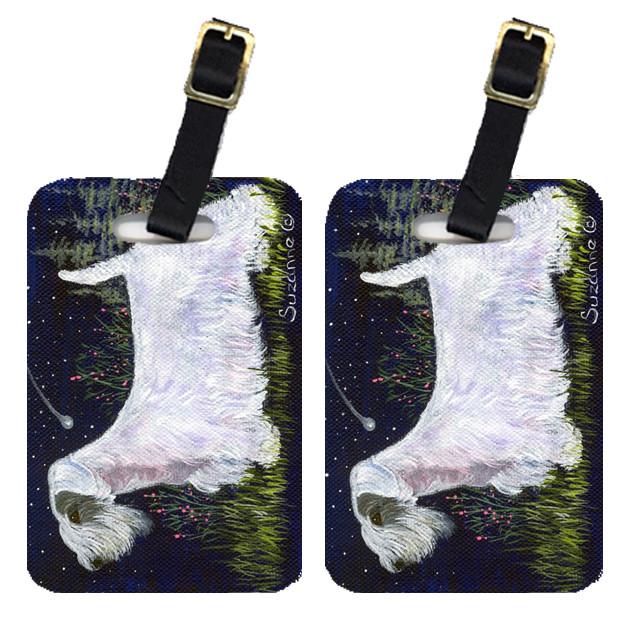 Pair of 2 Sealyham Terrier Luggage Tags by Caroline's Treasures