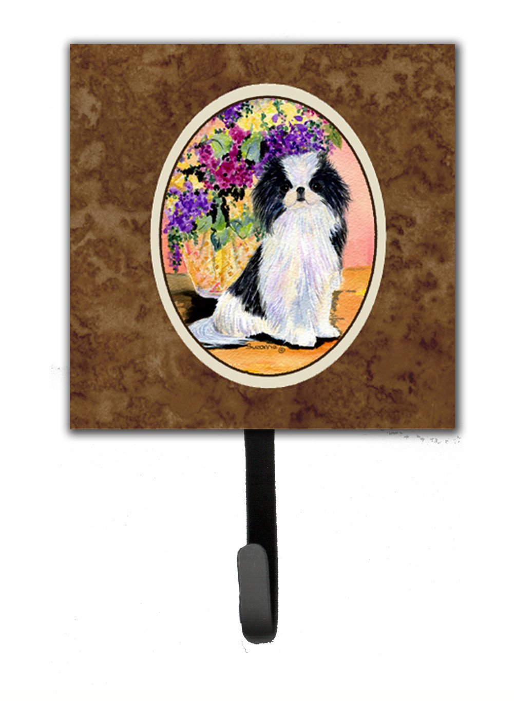 Japanese Chin Leash Holder or Key Hook by Caroline&#39;s Treasures