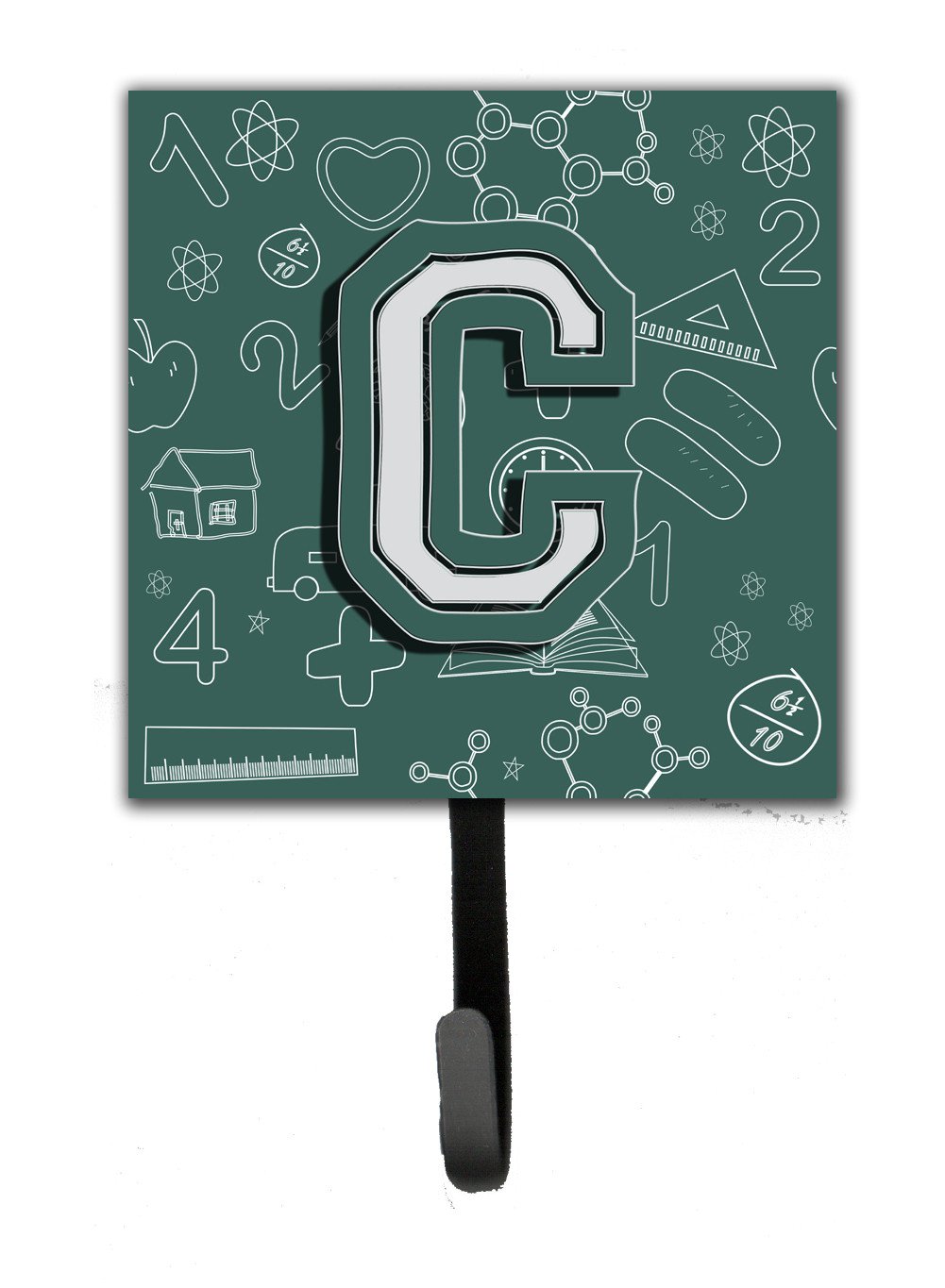 Letter C Back to School Initial Leash or Key Holder CJ2010-CSH4 by Caroline's Treasures