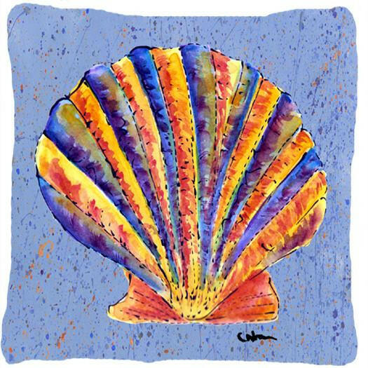 Shells Decorative   Canvas Fabric Pillow - the-store.com