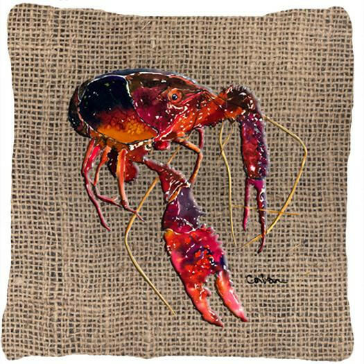 Crawfish Decorative   Canvas Fabric Pillow - the-store.com