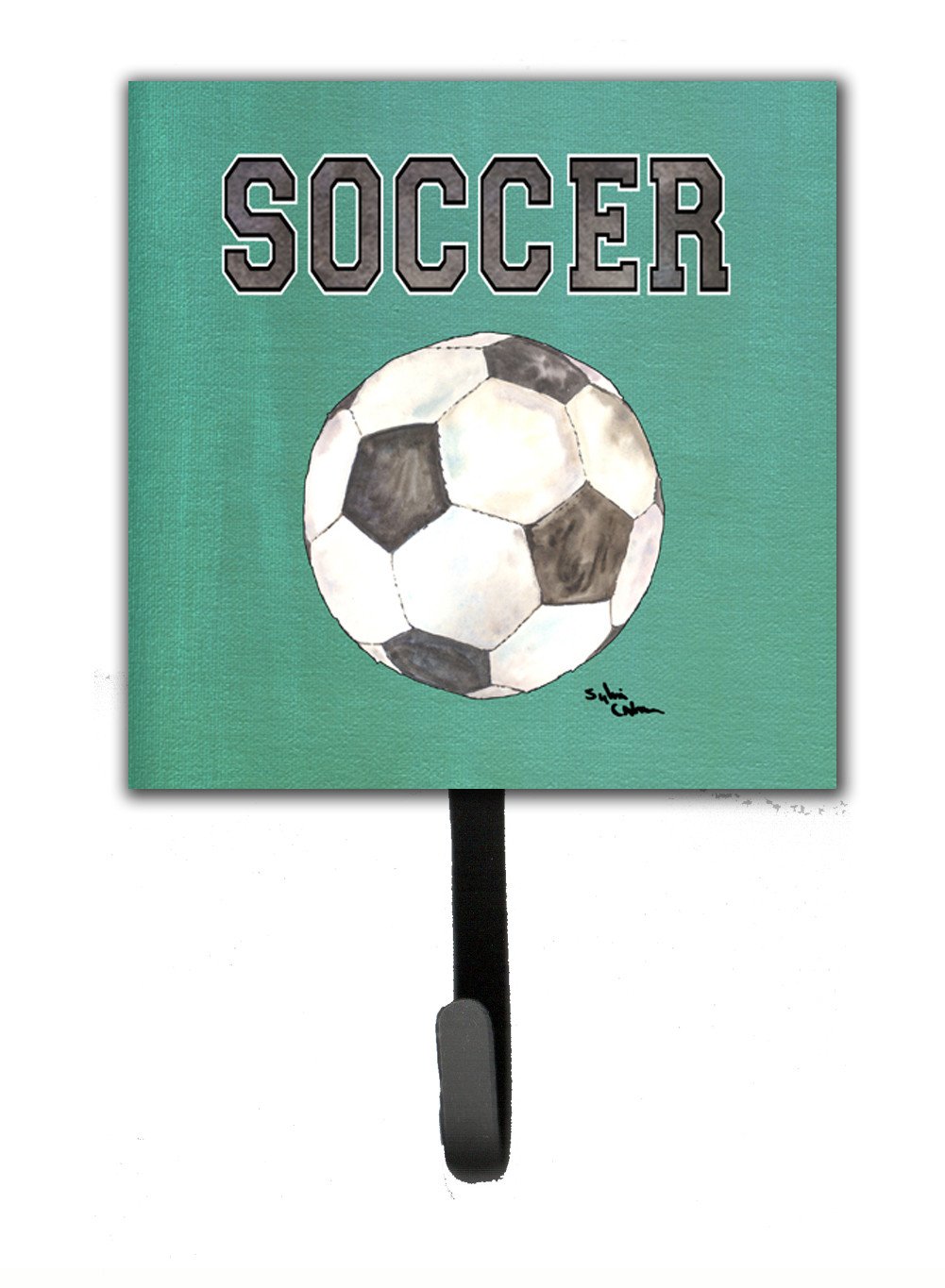 Soccer Leash or Key Holder by Caroline's Treasures