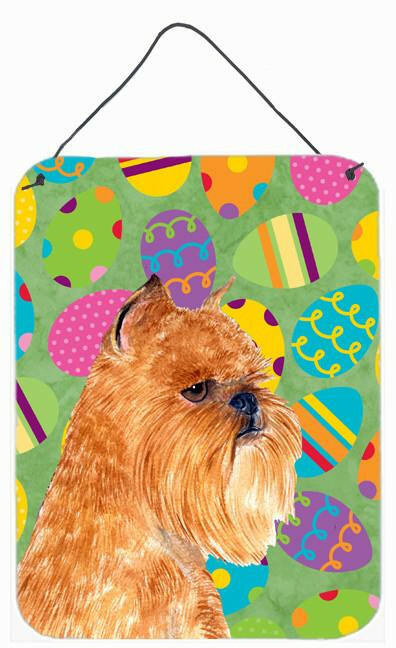 Brussels Griffon Easter Eggtravaganza Wall or Door Hanging Prints by Caroline's Treasures