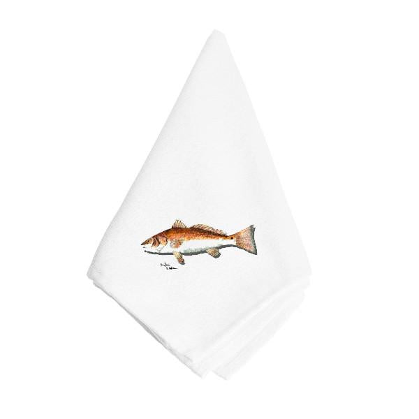 Red Fish Napkin 8489NAP by Caroline&#39;s Treasures