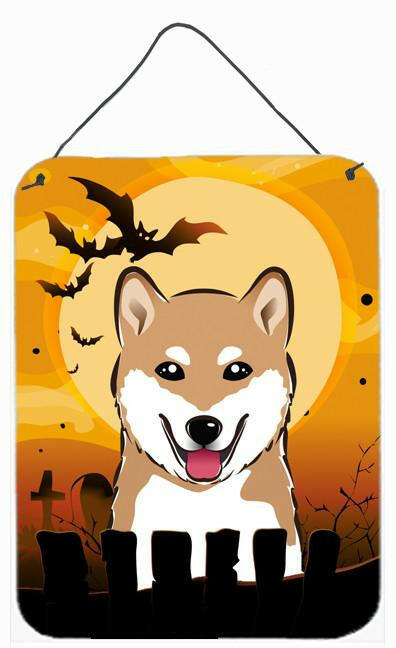 Halloween Shiba Inu Wall or Door Hanging Prints BB1783DS1216 by Caroline's Treasures