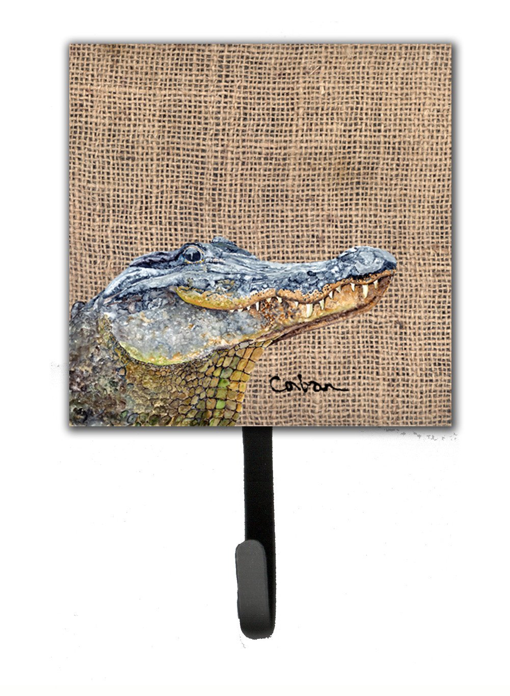 Alligator Leash Holder or Key Hook by Caroline's Treasures