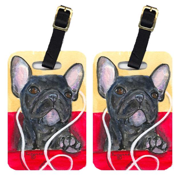 Pair of 2 French Bulldog Luggage Tags by Caroline&#39;s Treasures