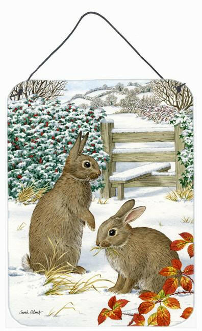 Rabbits Wall or Door Hanging Prints ASA2034DS1216 by Caroline's Treasures