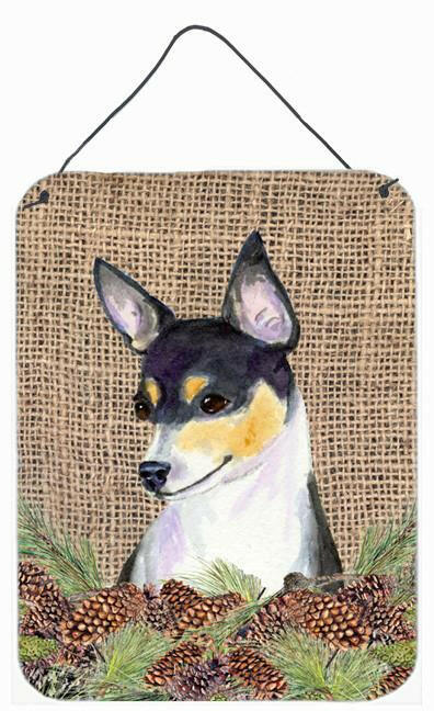 Fox Terrier Aluminium Metal Wall or Door Hanging Prints by Caroline's Treasures