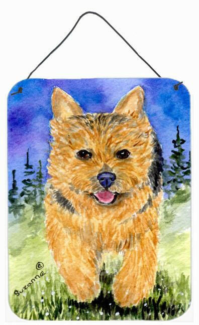 Norwich Terrier Aluminium Metal Wall or Door Hanging Prints by Caroline&#39;s Treasures