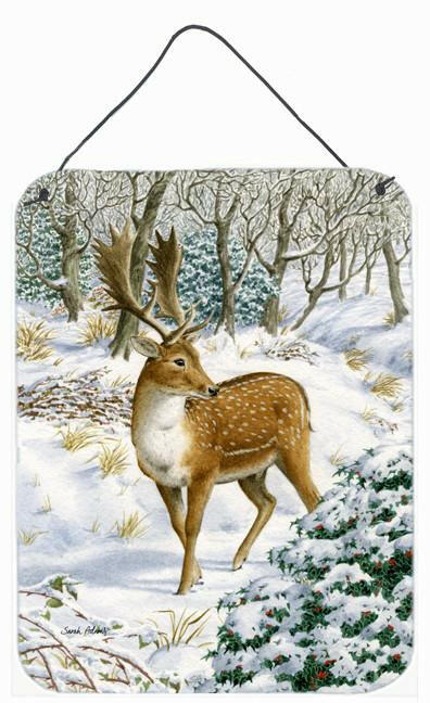 Fallow Buck Deer Wall or Door Hanging Prints ASA2006DS1216 by Caroline's Treasures