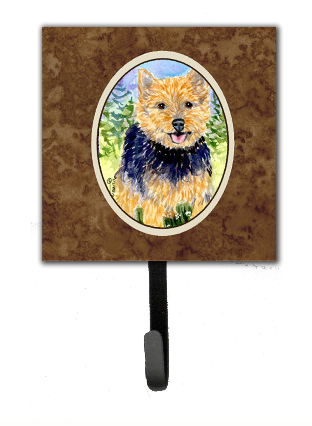 Norwich Terrier Leash Holder or Key Hook by Caroline's Treasures