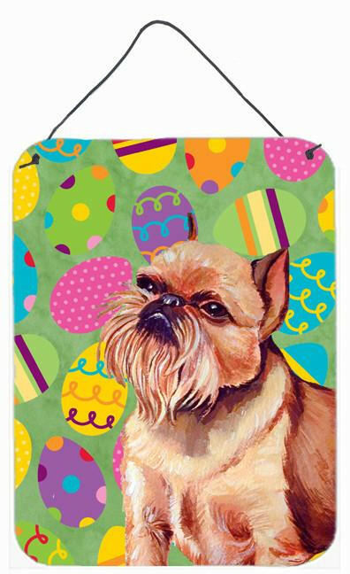 Brussels Griffon Easter Eggtravaganza Wall or Door Hanging Prints by Caroline's Treasures