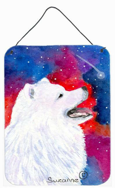 Samoyed Aluminium Metal Wall or Door Hanging Prints by Caroline's Treasures