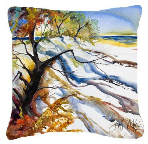 Sand Dune Canvas Fabric Decorative Pillow JMK1272PW1414 by Caroline's Treasures