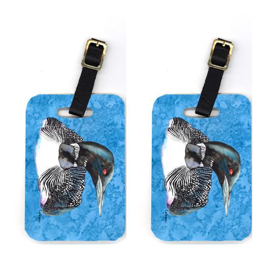 Pair of Loon Luggage Tags by Caroline's Treasures