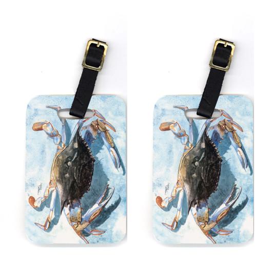 Pair of Crab Luggage Tags by Caroline&#39;s Treasures