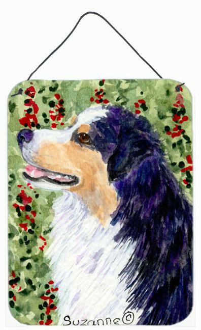 Australian Shepherd Aluminium Metal Wall or Door Hanging Prints by Caroline&#39;s Treasures