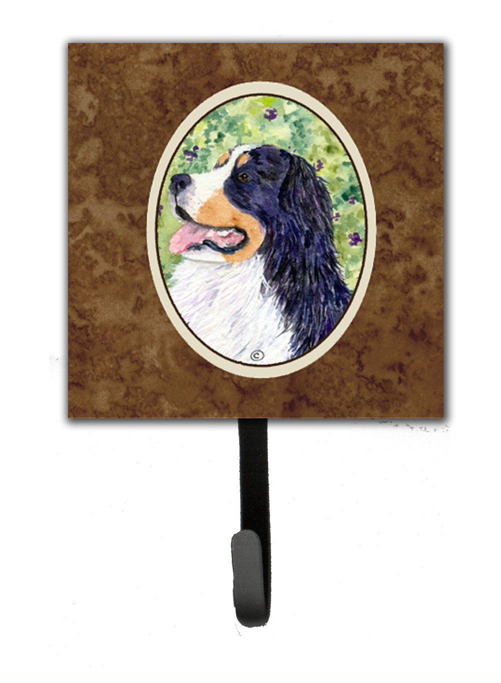 Bernese Mountain Dog Leash Holder or Key Hook by Caroline&#39;s Treasures