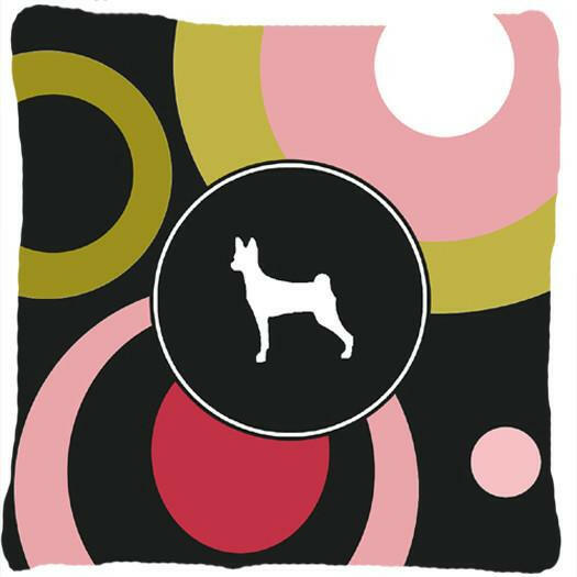 Basenji Decorative   Canvas Fabric Pillow by Caroline's Treasures