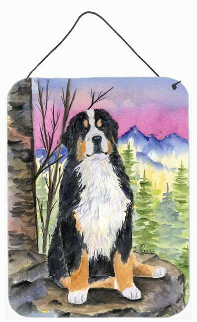 Bernese Mountain Dog Aluminium Metal Wall or Door Hanging Prints by Caroline's Treasures