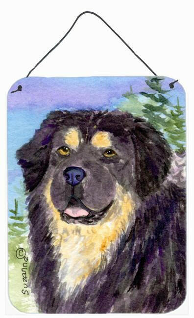 Tibetan Mastiff Aluminium Metal Wall or Door Hanging Prints by Caroline's Treasures