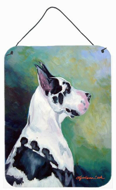 Great Dane Aluminium Metal Wall or Door Hanging Prints by Caroline&#39;s Treasures