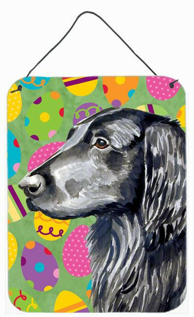 Flat Coated Retriever Easter Eggtravaganza Wall or Door Hanging Prints by Caroline's Treasures