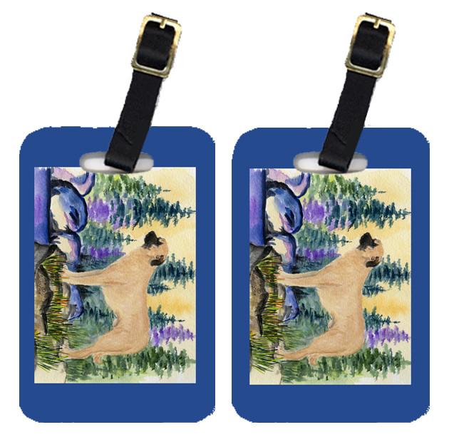 Pair of 2 Anatolian Shepherd Luggage Tags by Caroline's Treasures